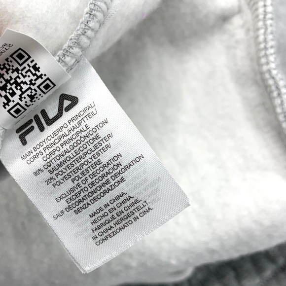 FILA Size L Women Quarter Zip Pullover Sweatshirt - Picture 11 of 13